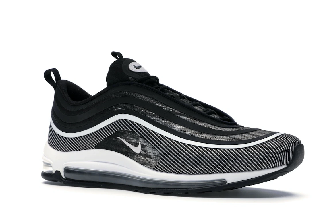 Vue 4 de Nike Air Max 97 Ultra 17 Black White