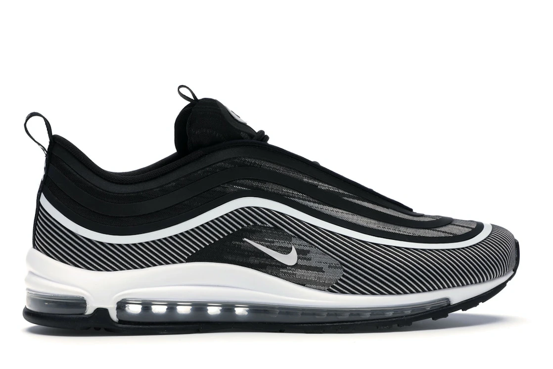 Vue 36 de Nike Air Max 97 Ultra 17 Black White