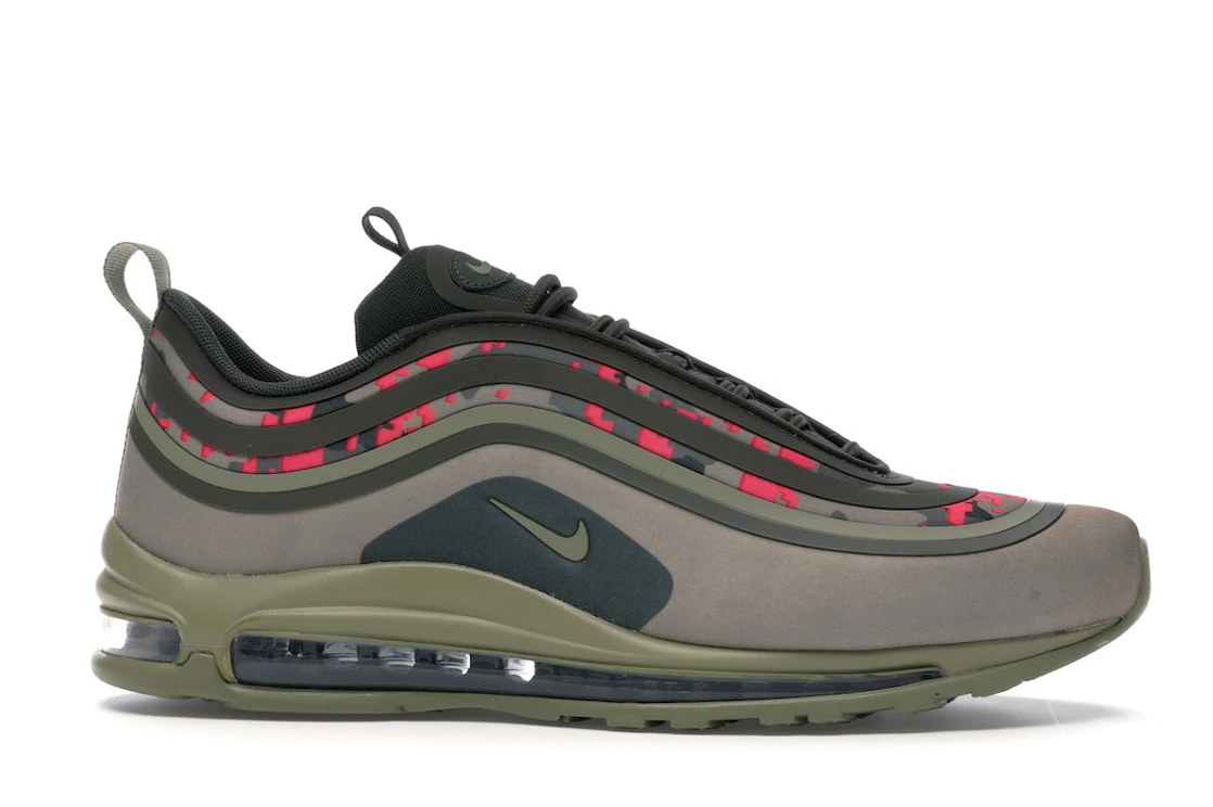 Vue 2 de Nike Air Max 97 Ultra 17 Digi Camo Olive