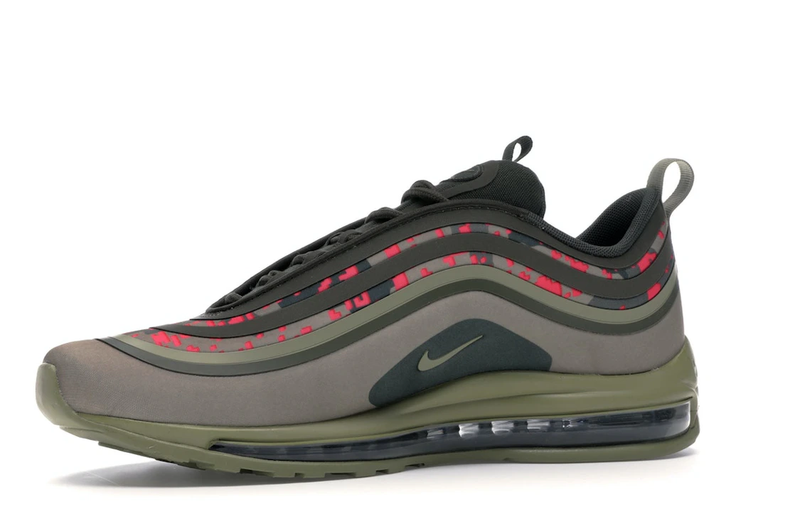 Vue 17 de Nike Air Max 97 Ultra 17 Digi Camo Olive