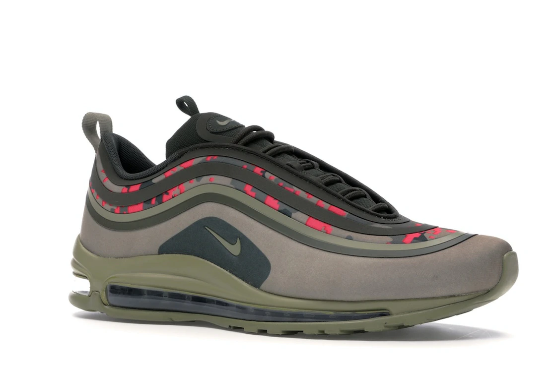 Vue 4 de Nike Air Max 97 Ultra 17 Digi Camo Olive
