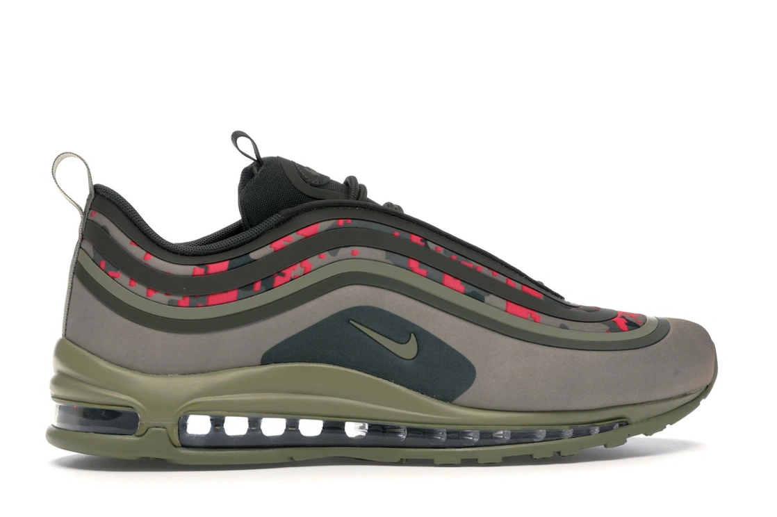Vue 36 de Nike Air Max 97 Ultra 17 Digi Camo Olive