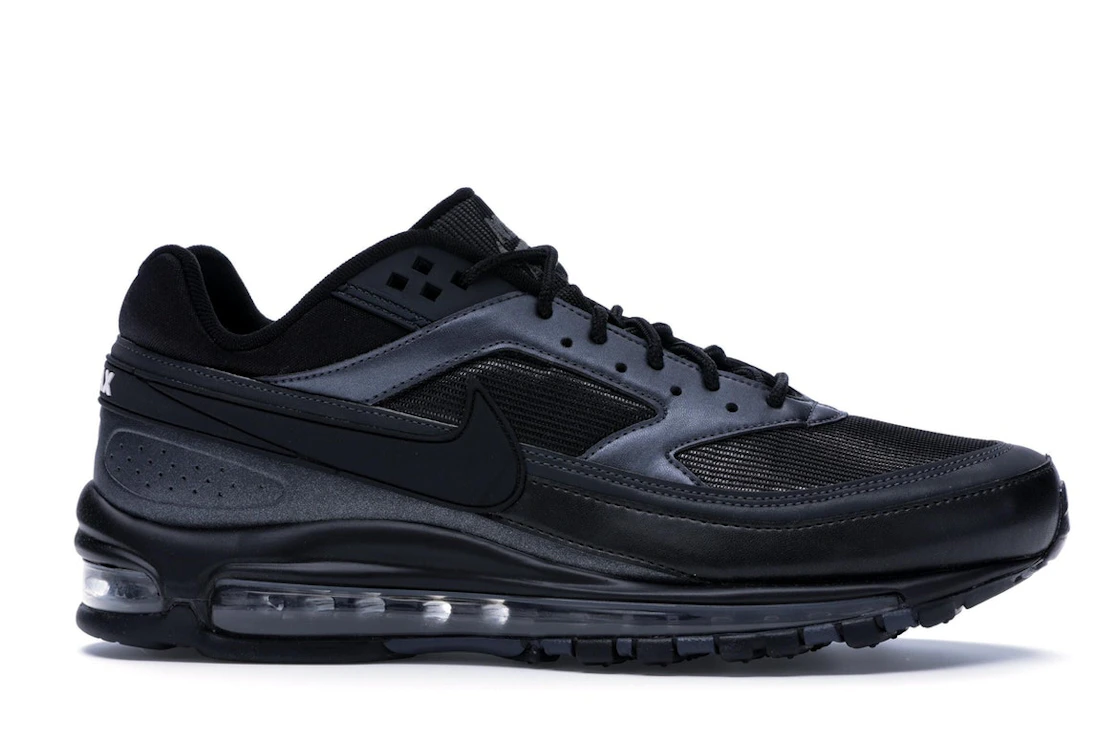 Vue 2 de Nike Air Max 97/BW Black Metallic Hematite