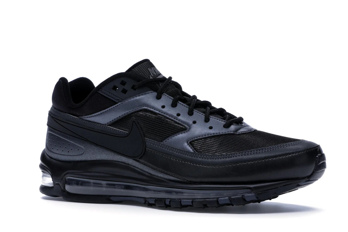 Vue 4 de Nike Air Max 97/BW Black Metallic Hematite