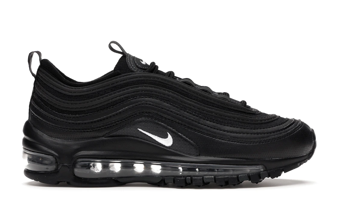 Vue 1 de Nike Air Max 97 Black (GS)