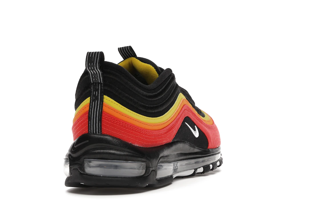 Vue 30 de Nike Air Max 97 Black Chile Red Magma Orange