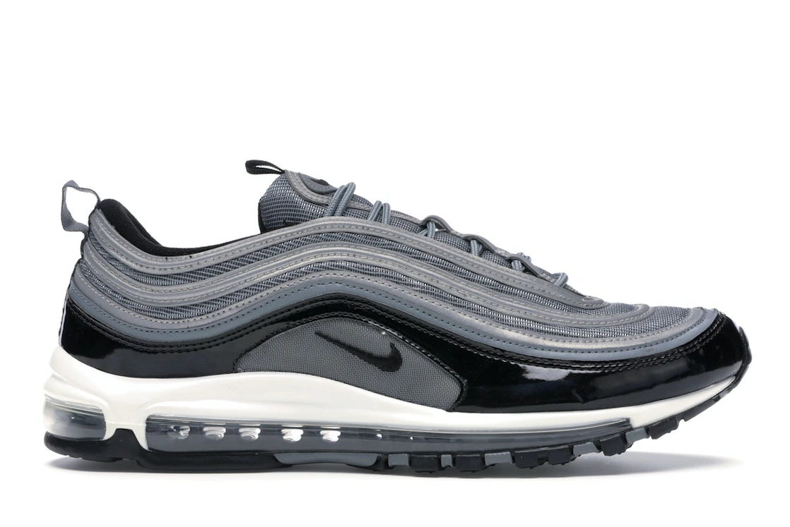 Vue 1 de Nike Air Max 97 Cool Grey Black Patent