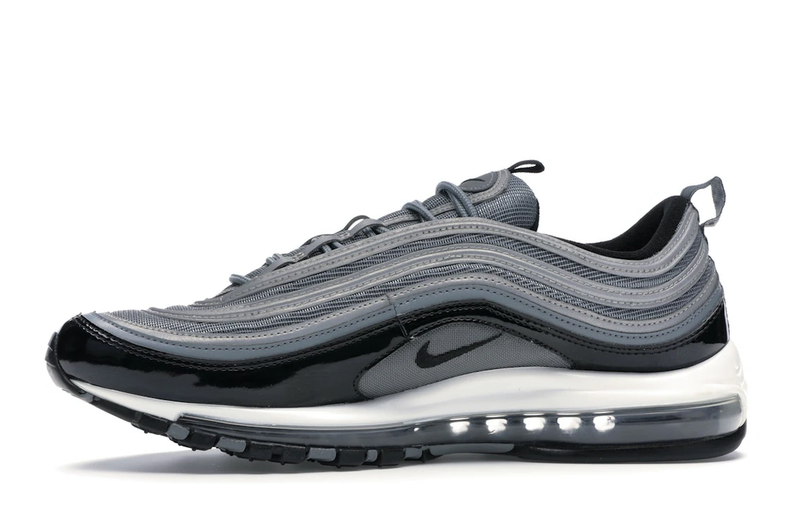 Vue 17 de Nike Air Max 97 Cool Grey Black Patent