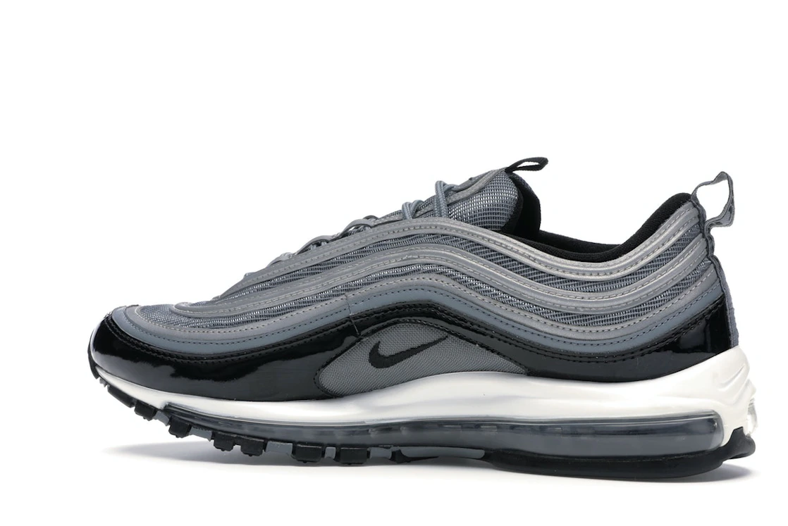 Vue 20 de Nike Air Max 97 Cool Grey Black Patent