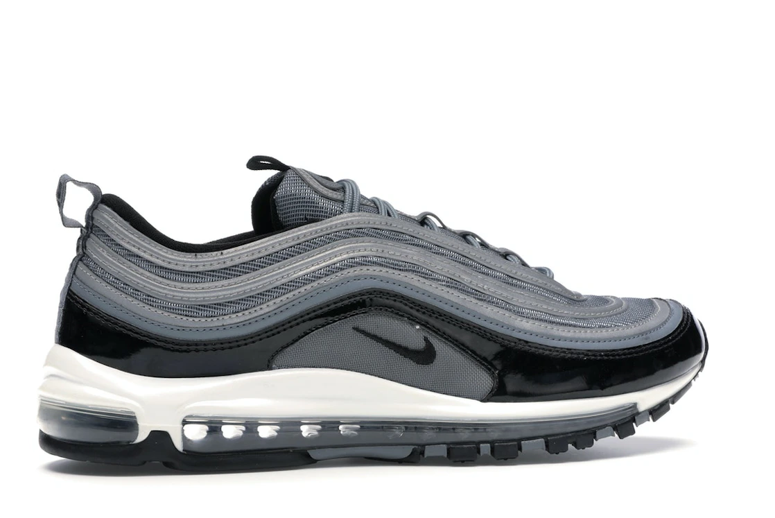 Vue 34 de Nike Air Max 97 Cool Grey Black Patent
