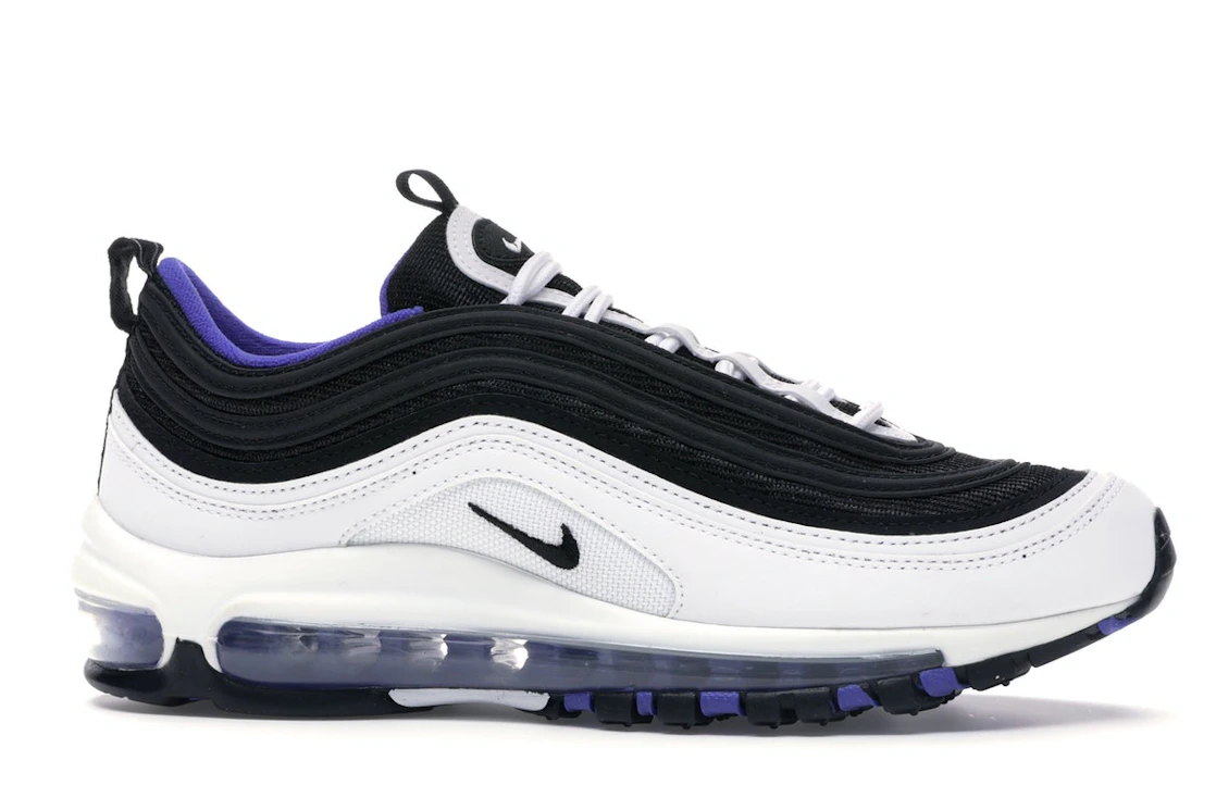 Vue 2 de Nike Air Max 97 White Black Persian Violet (GS)