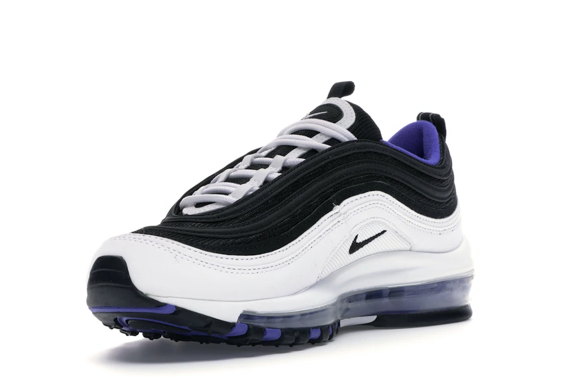 Vue 14 de Nike Air Max 97 White Black Persian Violet (GS)