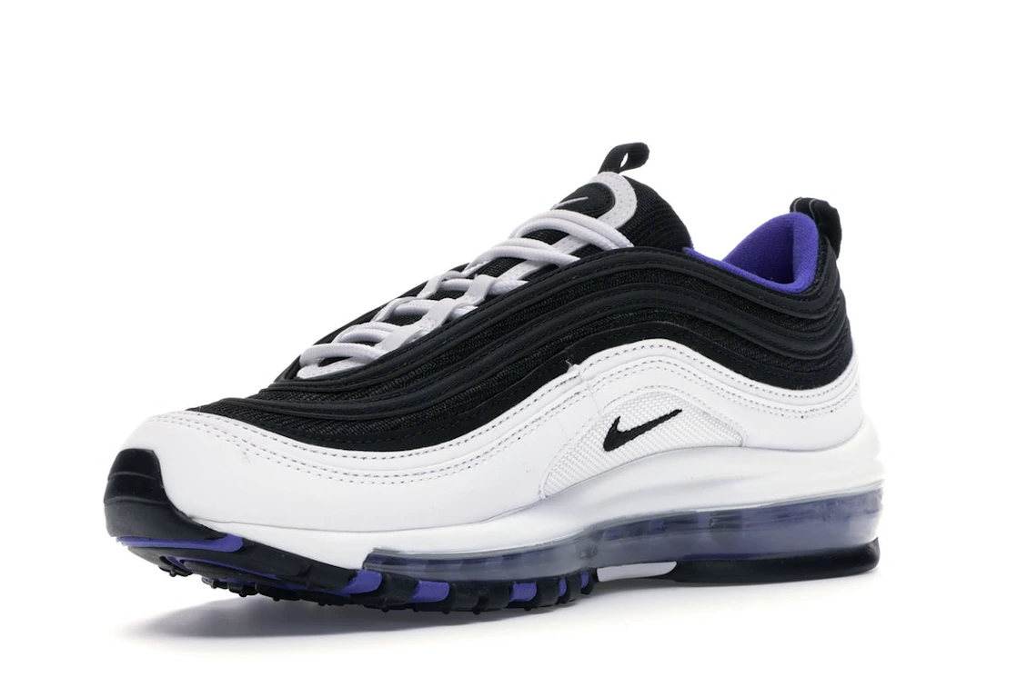 Vue 15 de Nike Air Max 97 White Black Persian Violet (GS)