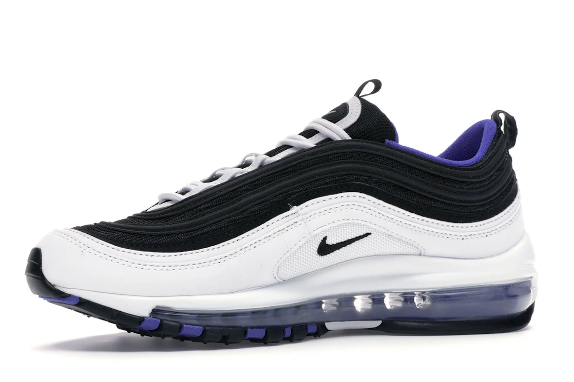 Vue 17 de Nike Air Max 97 White Black Persian Violet (GS)
