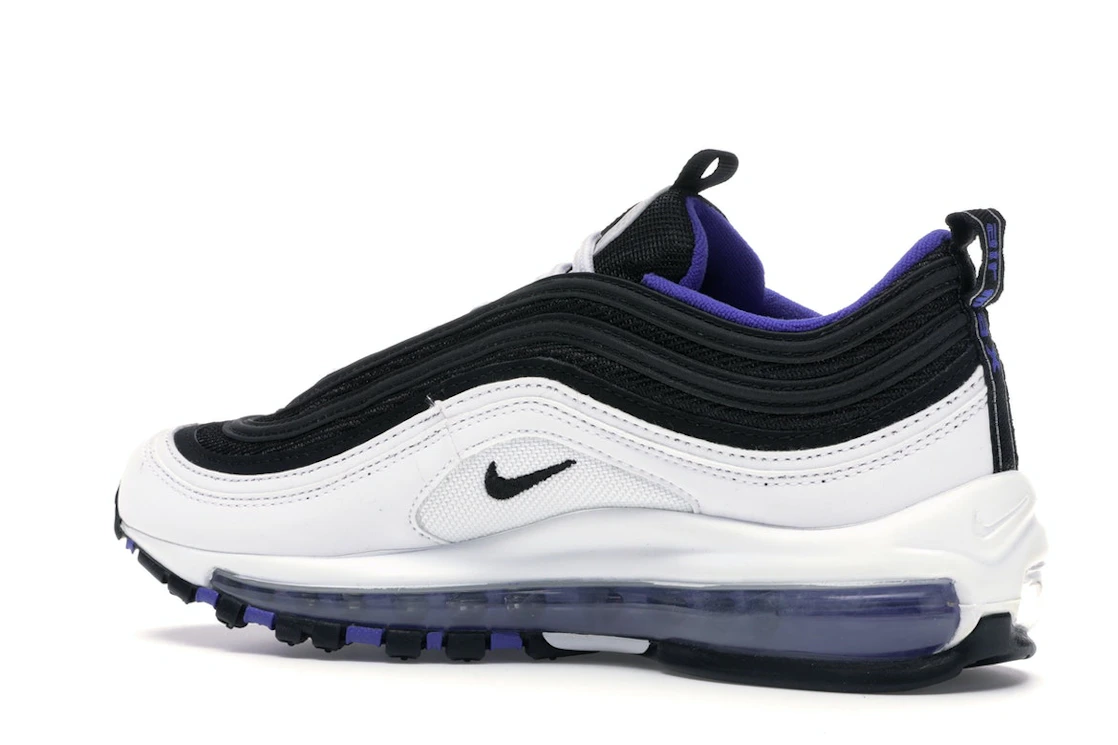 Vue 22 de Nike Air Max 97 White Black Persian Violet (GS)