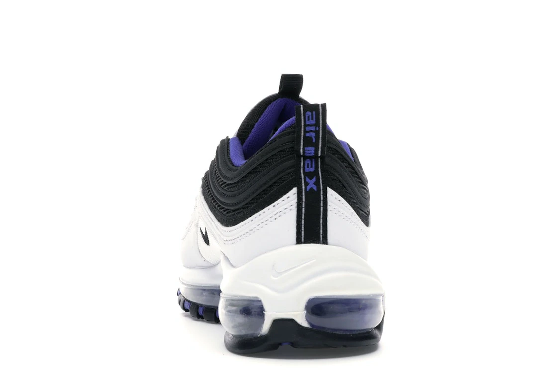 Vue 27 de Nike Air Max 97 White Black Persian Violet (GS)