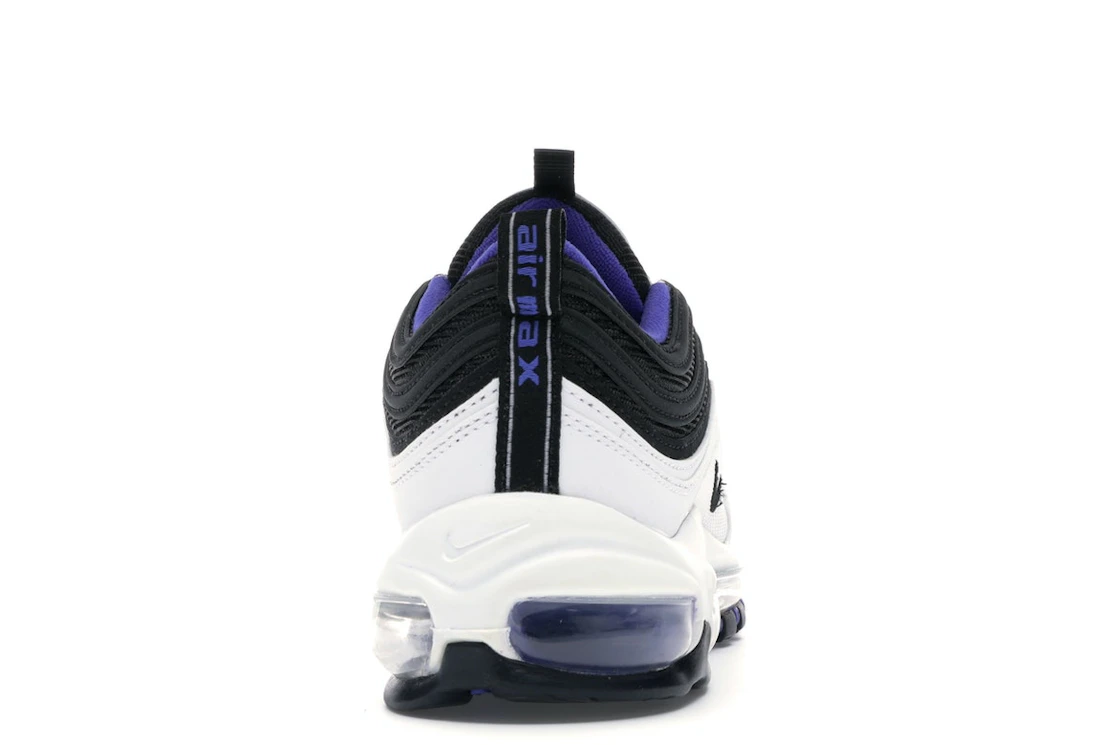 Vue 28 de Nike Air Max 97 White Black Persian Violet (GS)