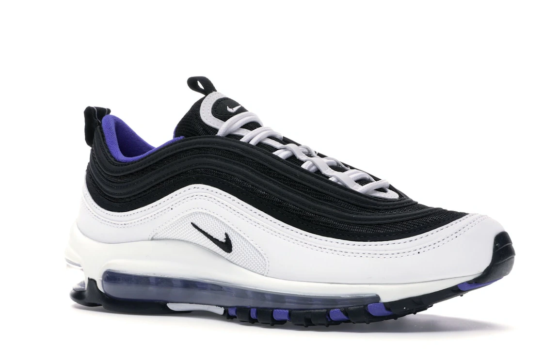 Vue 4 de Nike Air Max 97 White Black Persian Violet (GS)