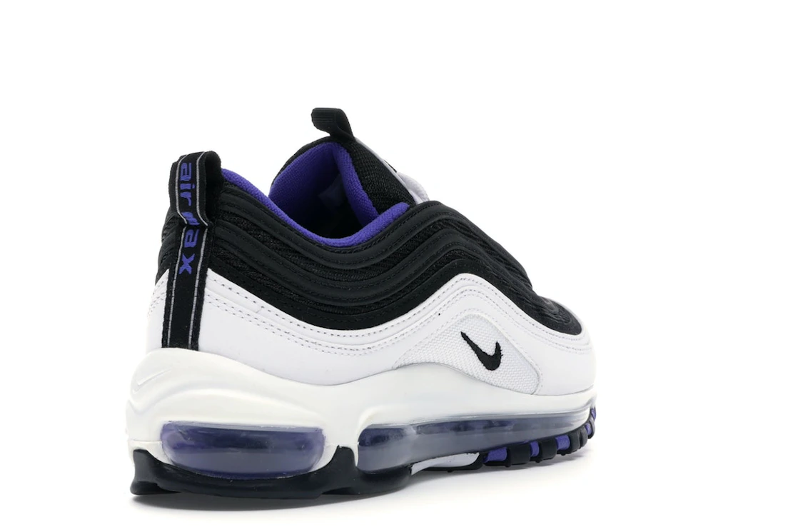 Vue 31 de Nike Air Max 97 White Black Persian Violet (GS)