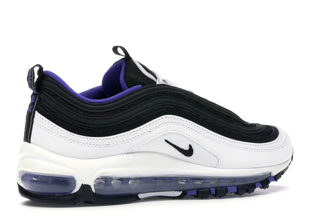 Vue 34 de Nike Air Max 97 White Black Persian Violet (GS)