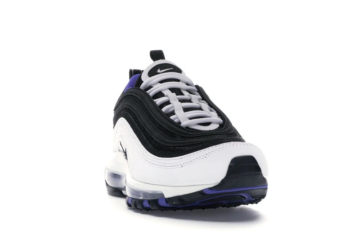 Vue 8 de Nike Air Max 97 White Black Persian Violet (GS)