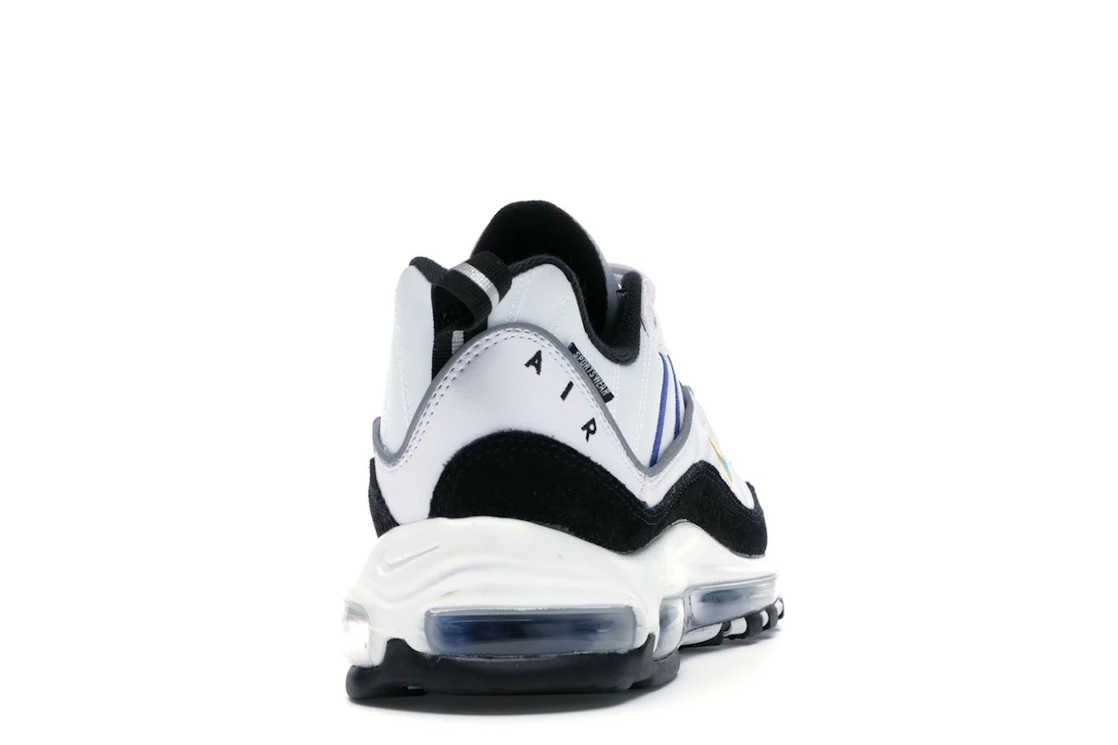 Vue 29 de Nike Air Max 98 White Teal Nebula University Gold