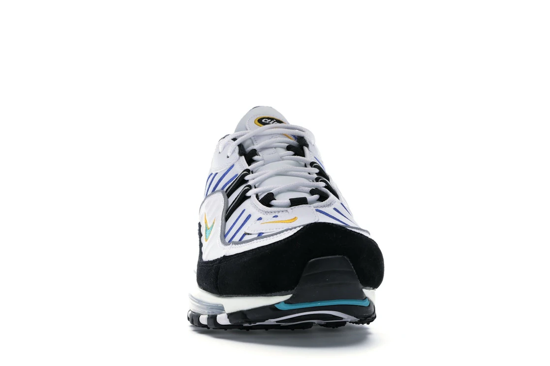 Vue 9 de Nike Air Max 98 White Teal Nebula University Gold