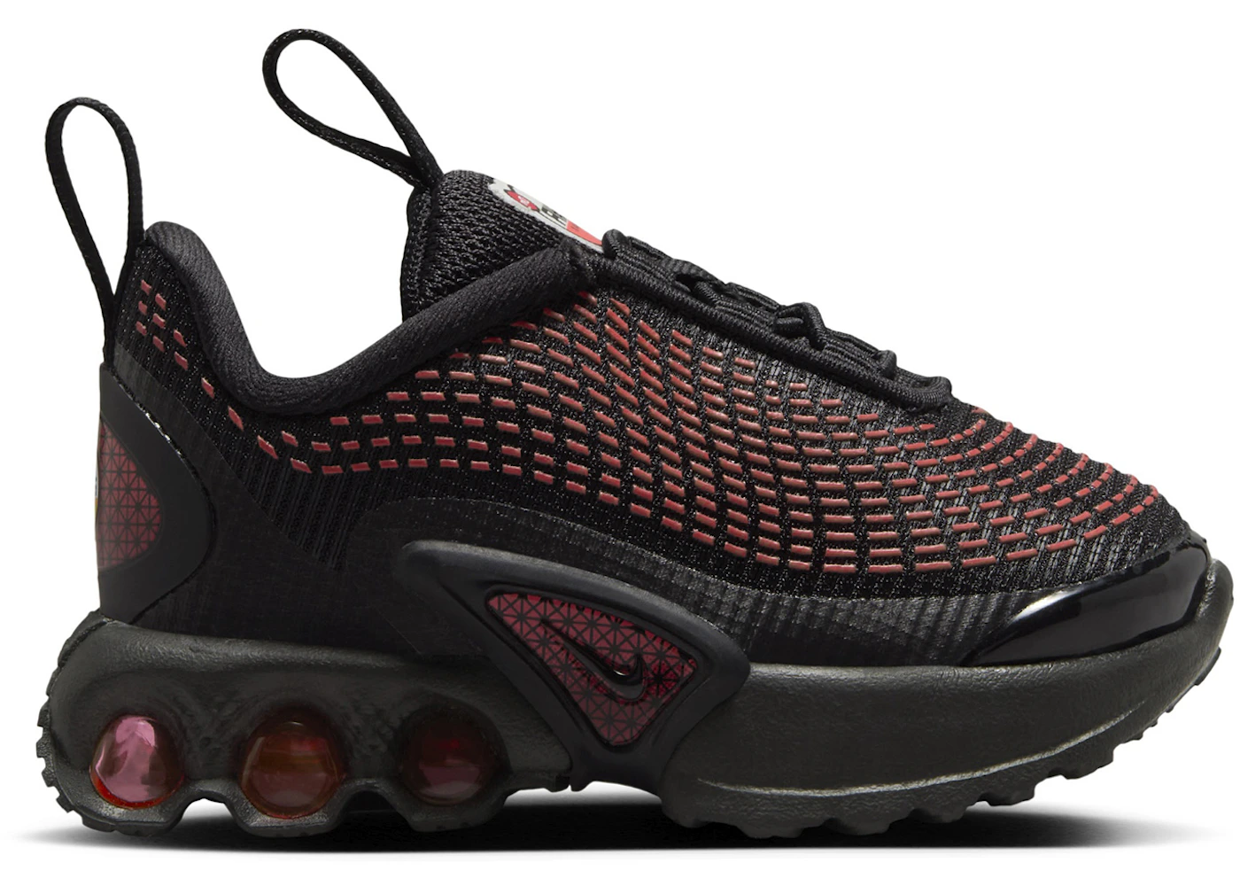 Nike Air Max Dn Black Bright Crimson (TD)