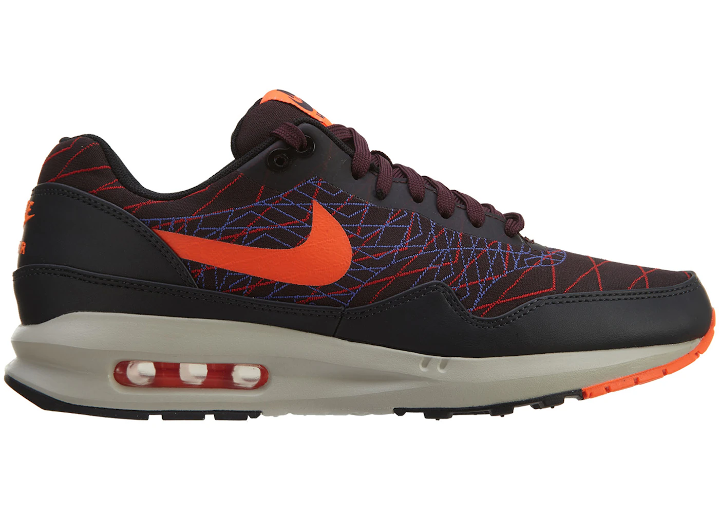 Nike Air Max Lunar 1 Jacquard Winter Deep Burgundy Red