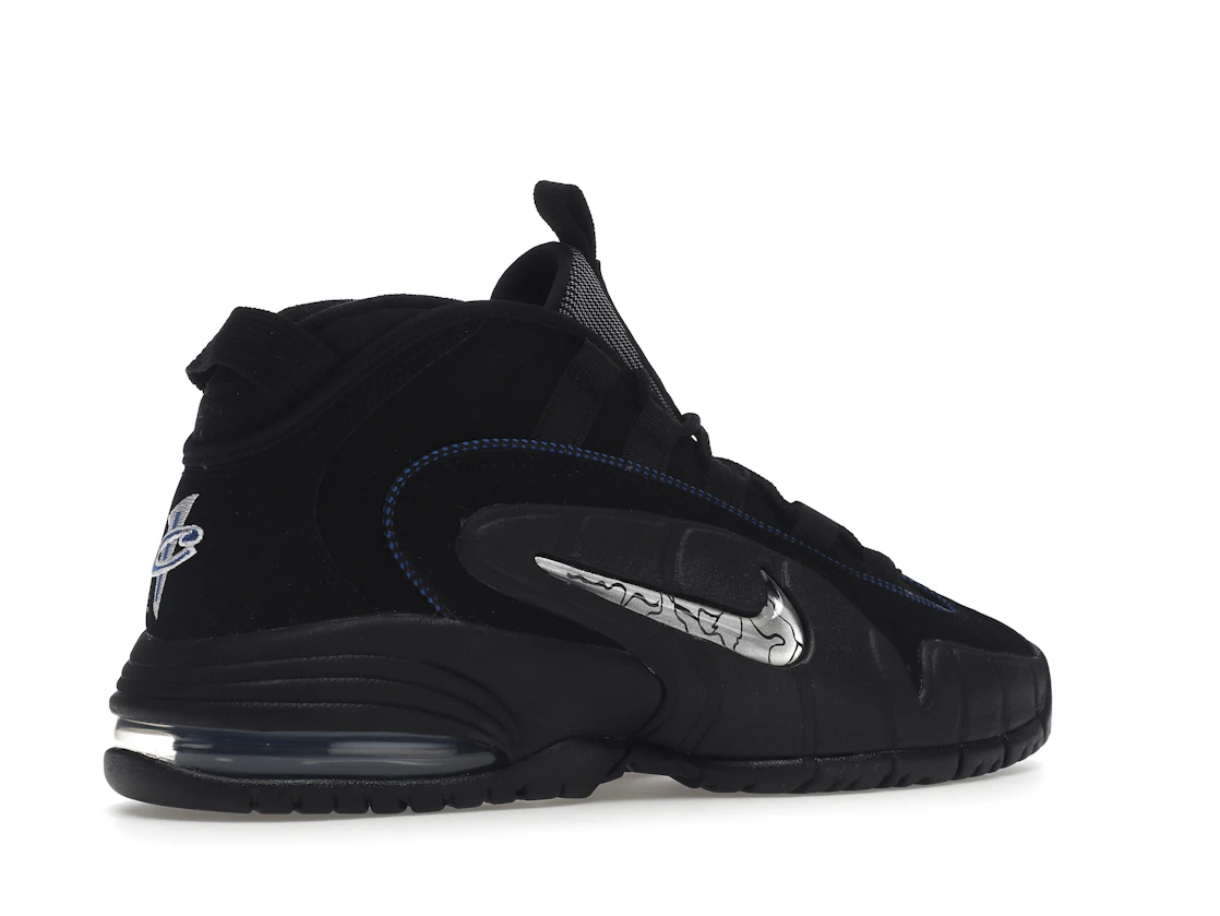 Vue 34 de Nike Air Max Penny 1 All-Star Black Metallic Silver