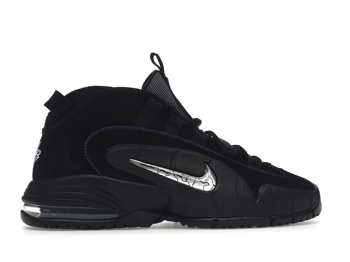 Vue 36 de Nike Air Max Penny 1 All-Star Black Metallic Silver