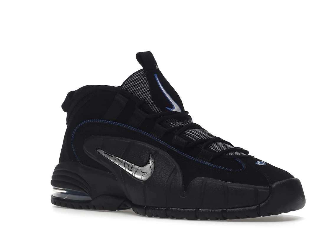 Vue 5 de Nike Air Max Penny 1 All-Star Black Metallic Silver