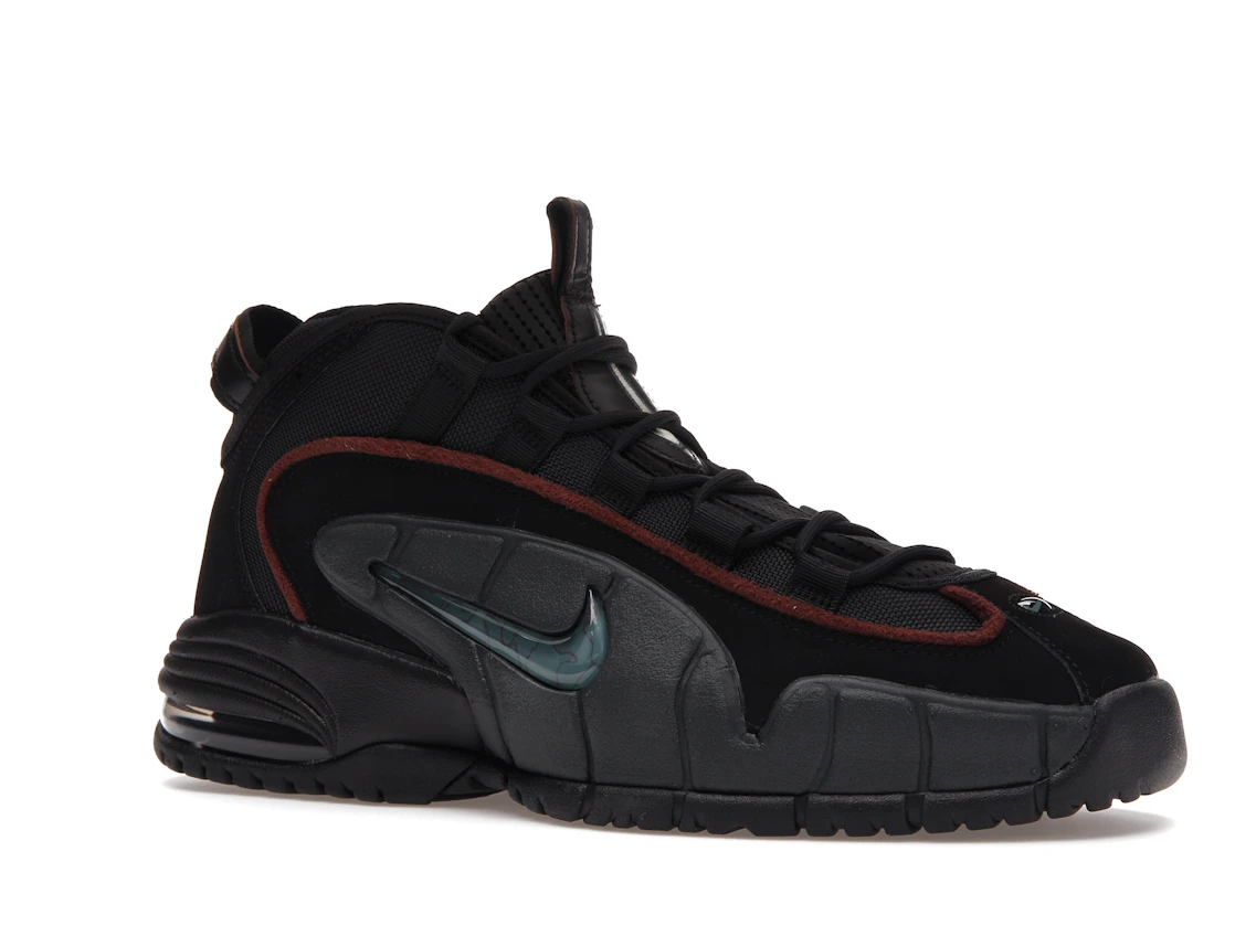 Vue 4 de Nike Air Max Penny 1 Black Faded Spruce Anthracite Dark Pony