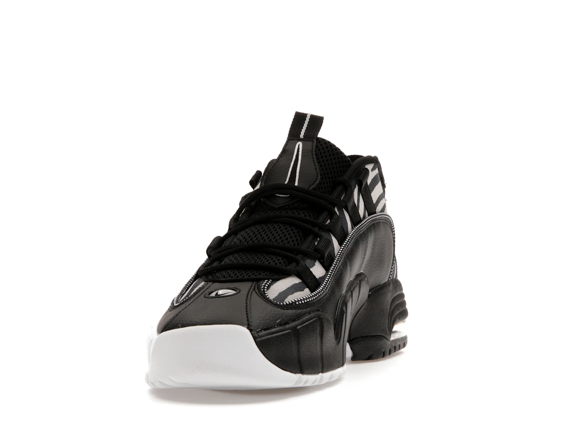 Vue 12 de Nike Air Max Penny 1 Tiger Stripes Black White