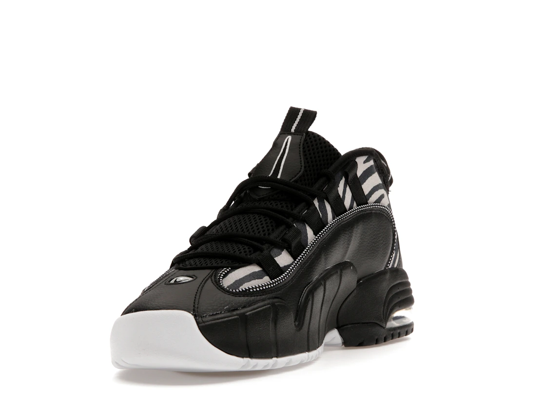 Vue 13 de Nike Air Max Penny 1 Tiger Stripes Black White