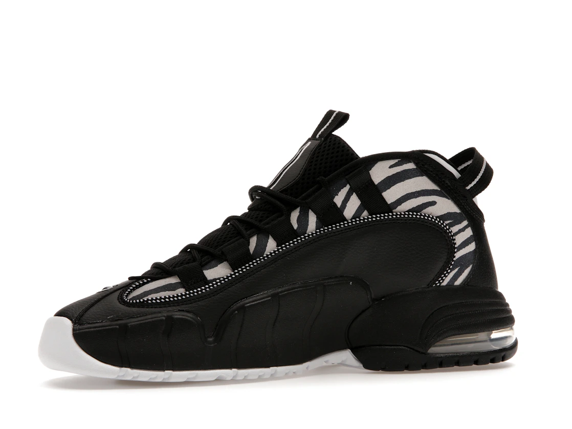 Vue 17 de Nike Air Max Penny 1 Tiger Stripes Black White