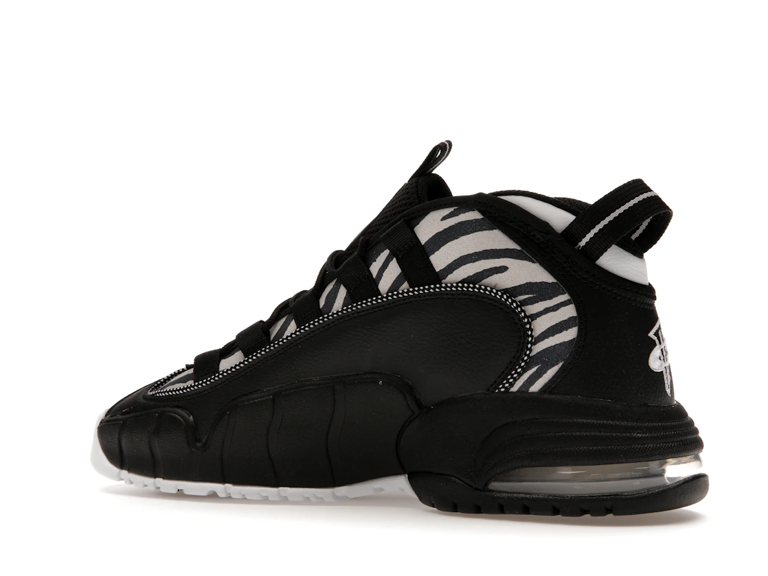 Vue 22 de Nike Air Max Penny 1 Tiger Stripes Black White