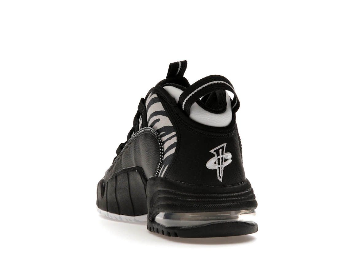 Vue 26 de Nike Air Max Penny 1 Tiger Stripes Black White