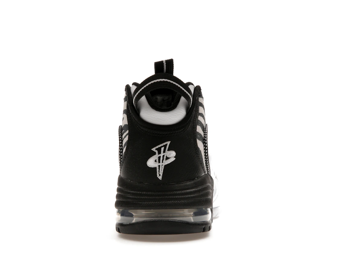 Vue 28 de Nike Air Max Penny 1 Tiger Stripes Black White