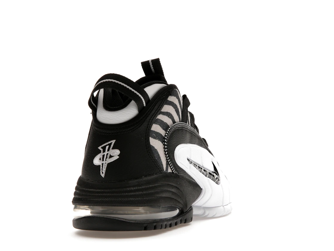 Vue 30 de Nike Air Max Penny 1 Tiger Stripes Black White