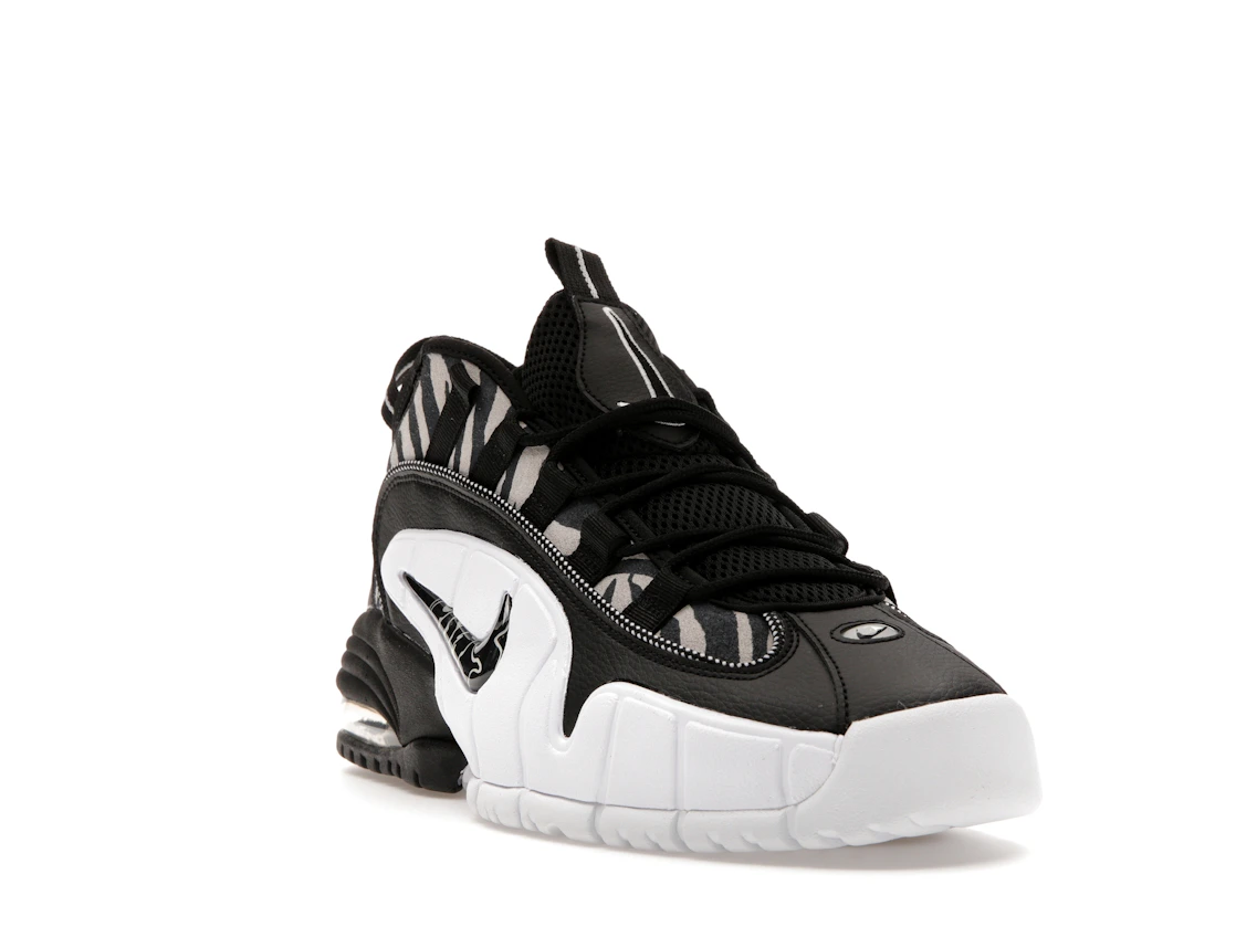 Vue 7 de Nike Air Max Penny 1 Tiger Stripes Black White