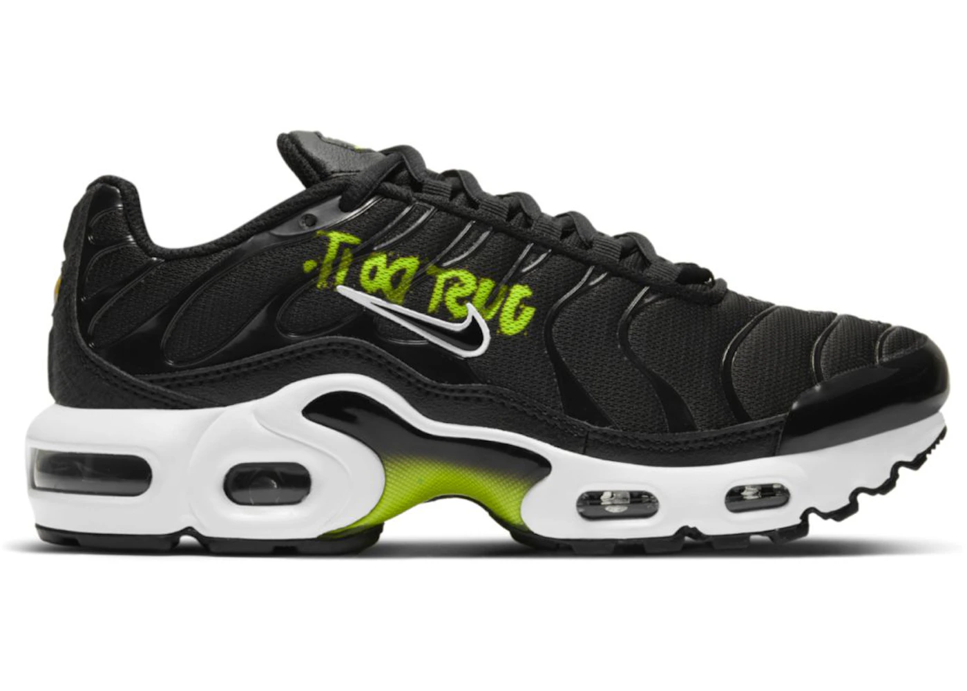 Nike Air Max Plus 1 Black Volt (GS)