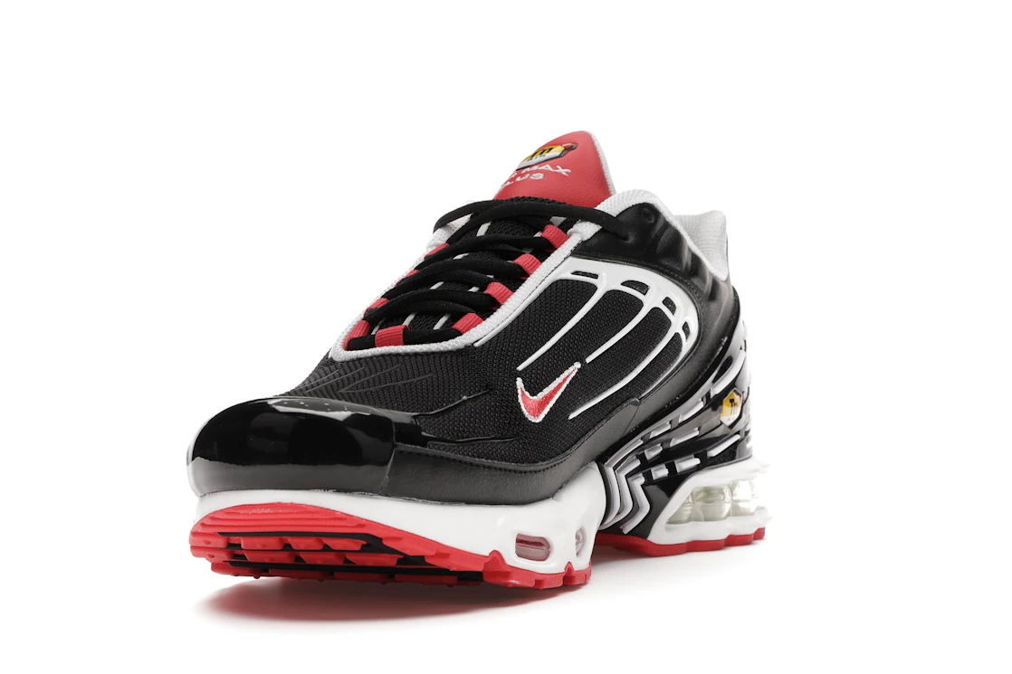 Vue 13 de Nike Air Max Plus 3 Black White Track Red