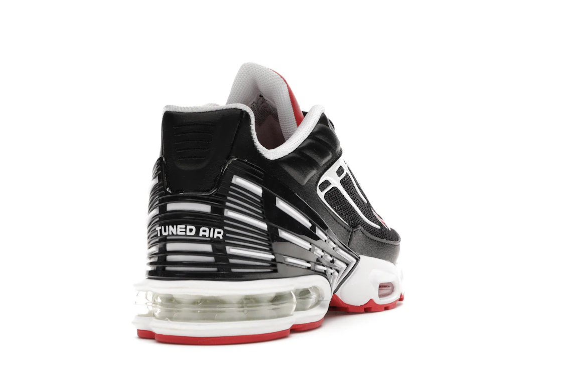 Vue 30 de Nike Air Max Plus 3 Black White Track Red