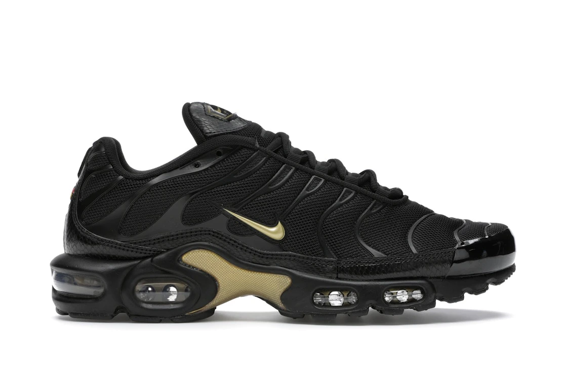Vue 1 de Nike Air Max Plus Black Metallic Gold (2019)