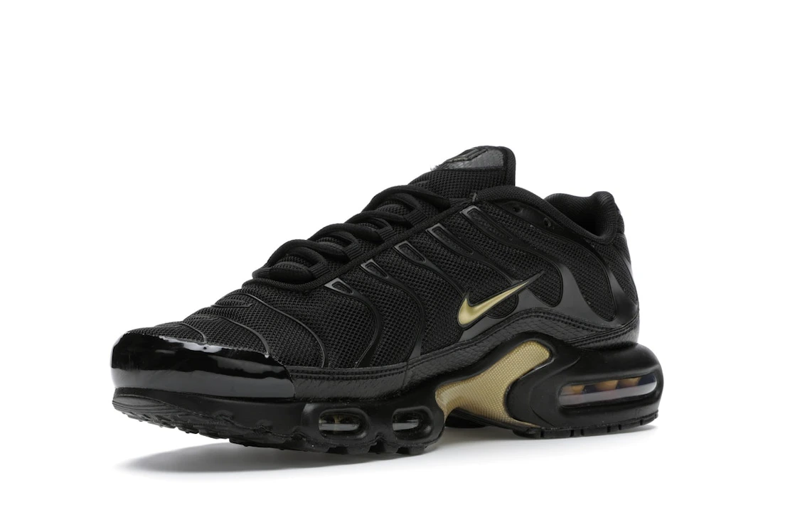 Vue 15 de Nike Air Max Plus Black Metallic Gold (2019)