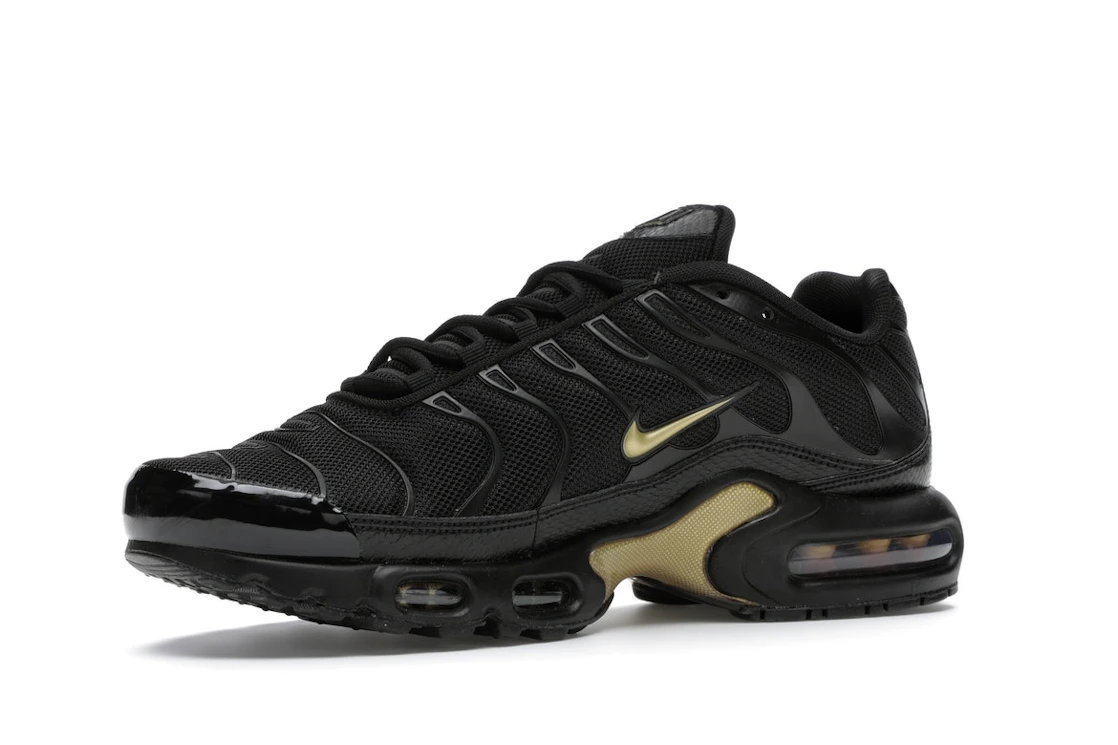 Vue 16 de Nike Air Max Plus Black Metallic Gold (2019)