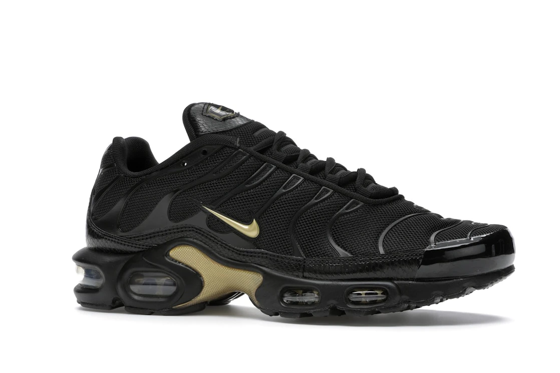 Vue 3 de Nike Air Max Plus Black Metallic Gold (2019)