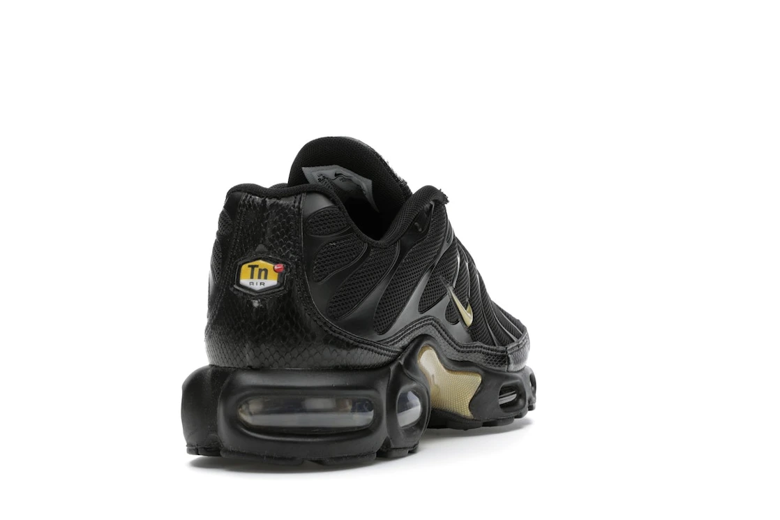 Vue 30 de Nike Air Max Plus Black Metallic Gold (2019)