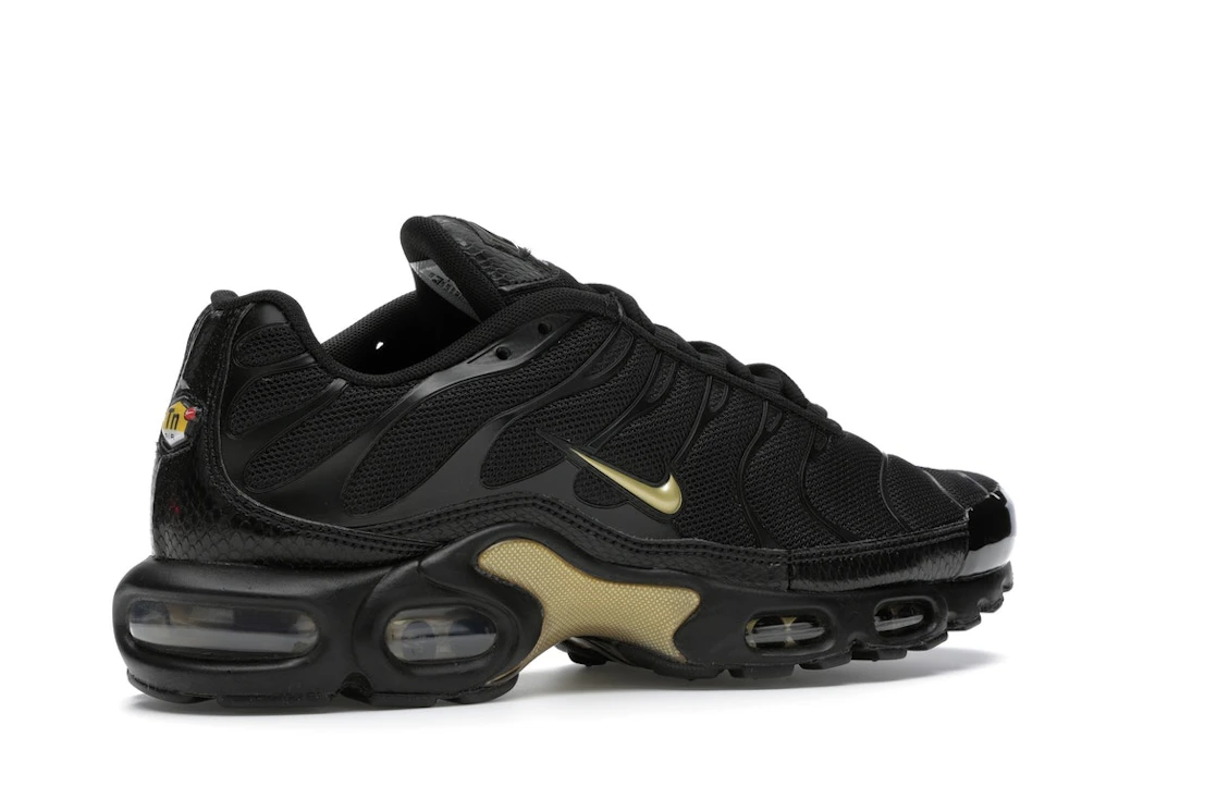 Vue 34 de Nike Air Max Plus Black Metallic Gold (2019)